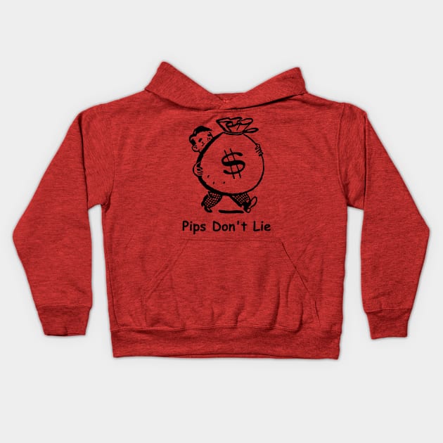 Pips Don't Lie Kids Hoodie by BERMA Art